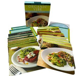 Menus and Music Organic Vibe Recipes and Jazz CD Cooking Book Set